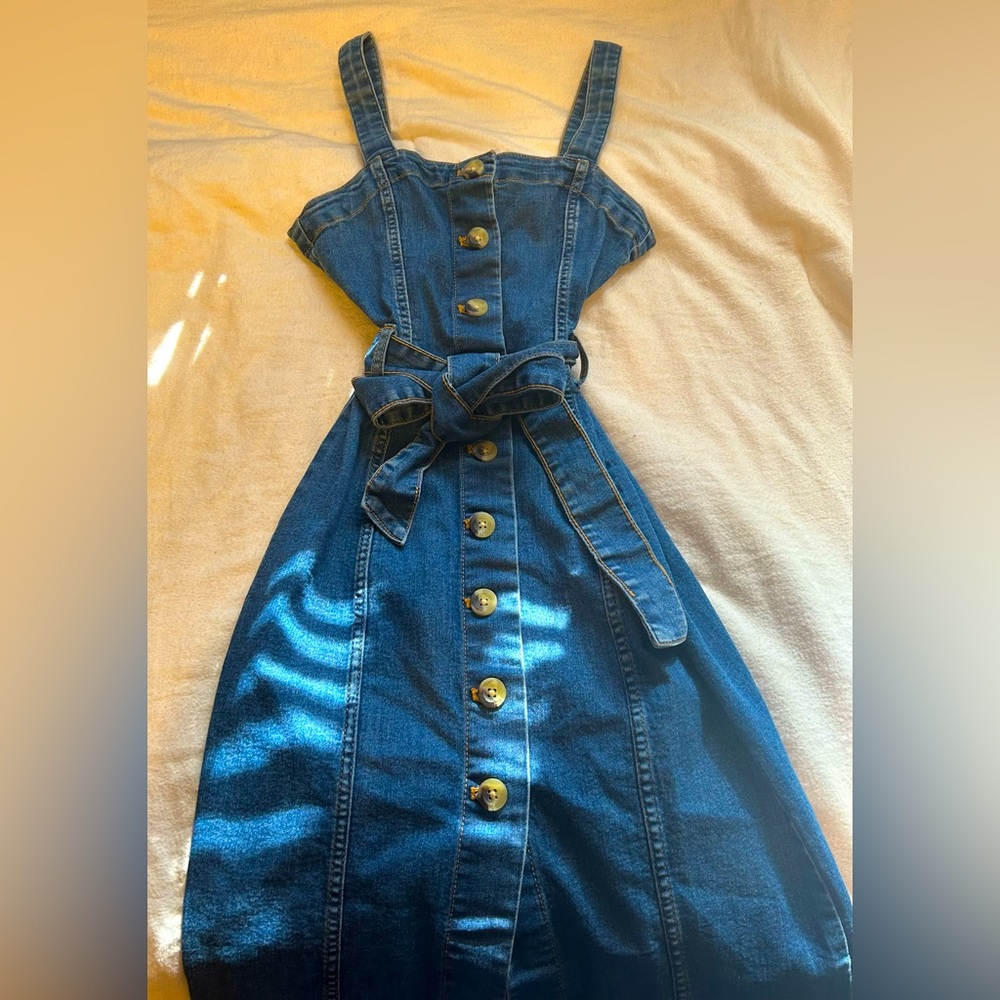 H&M denim dress